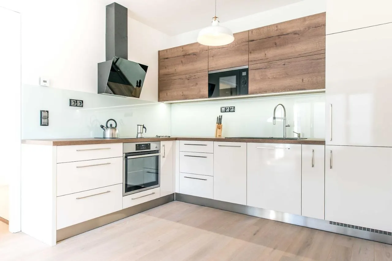 Quiet & New Apartment Near City Center With Garage Prague